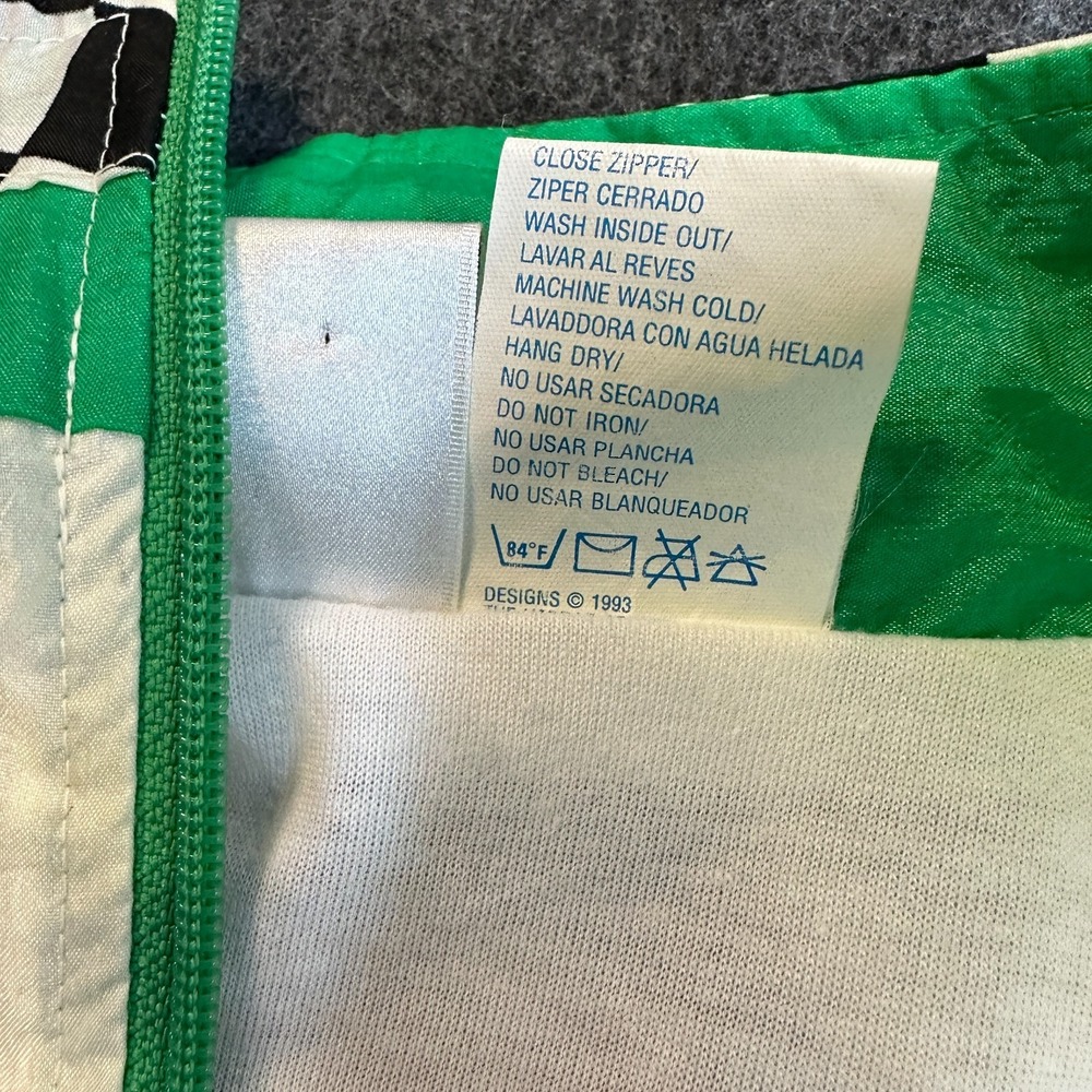 Vintage 1993 Barney the Dinosaur Windbreaker Jacket Mighty-Mac Kids 2T 90s TV - Picture 9 of 16